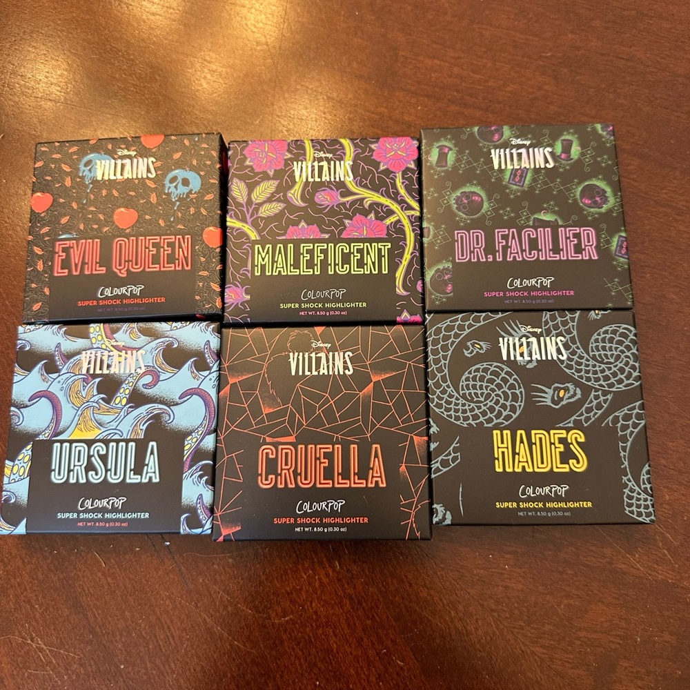 Disney Villains Highlighter Set